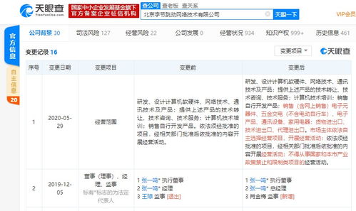 字節(jié)跳動(dòng)公司經(jīng)營范圍擴(kuò)張，或加速布局線上硬件產(chǎn)品銷售
